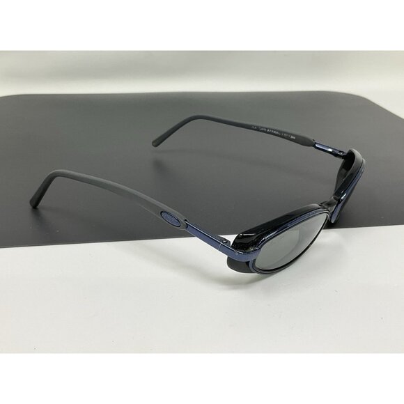 Maui Jim Sunglasses Frames Blue Gray MJ-124-02 Made in Italy Small Oval Frame main image 12